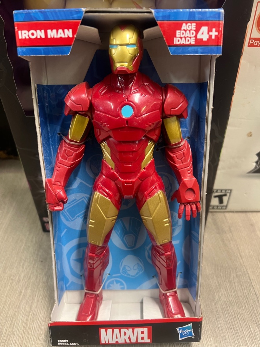 Hasbro Iron Man Action Figure - Red, Gold, Blue Accent